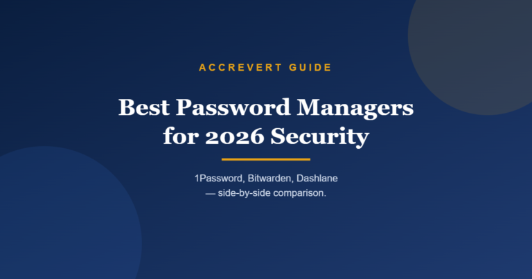 Best Password Managers for 2026 Security